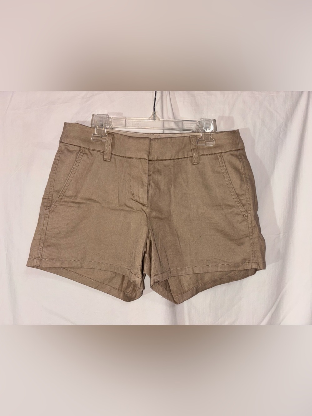 J. Crew Tan Cotton Chino Shorts